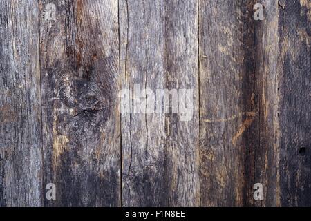 Aged Reclaimed Wood Background. Vertical Aged Planks. Stock Photo