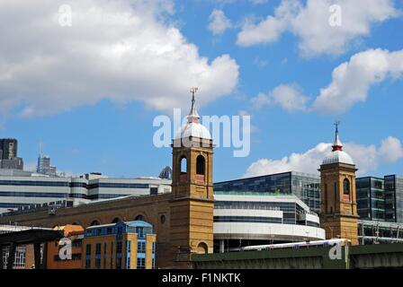 View of Cannon Street Railway Station, London, England, UK, Western Europe. Stock Photo