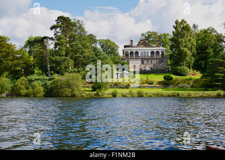 Derwent Island House on Derwent Isle near Keswick on Derwent Water in ...