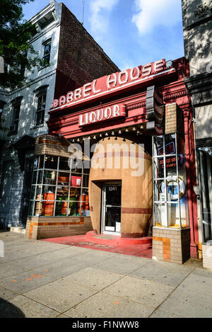 Barrel House Liquor, 1341 14th Street NW, Washington, DC Stock Photo