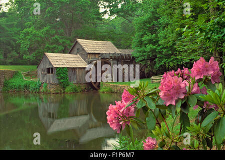 Mabry Mill, Blue Ridge Parkway, Virginia, USA Stock Photo