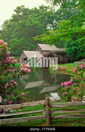 Mabry Mill, Blue Ridge Parkway, Virginia, USA Stock Photo