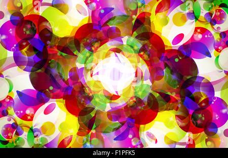 Colorful Abstract Design - Colorful Abstract Background. Stock Photo