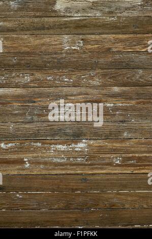 Old Wood Background. Old Wood Texture with Old Paint on the  Wood Surface Stock Photo