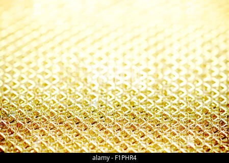 Abstract bokeh gold shine light background Stock Photo