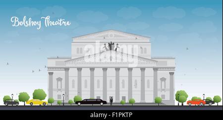 Bolshoy Theatre in Moscow Russia Stock Photo - Alamy