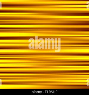 Gold waves background. Metal plate with reflected light. Vector illustration. Stock Vector