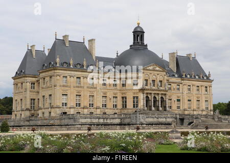 The Palace of Vaux-le-Vicomte in France Stock Photo