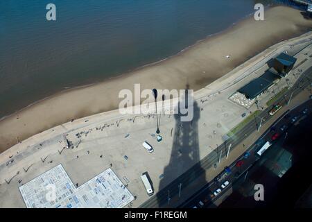 View from Blackpool Tower Stock Photo