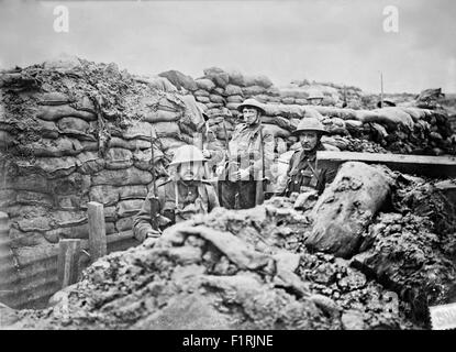 French trenches WWI Stock Photo: 66052933 - Alamy