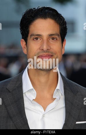 LONDON, UK, 30th June 2015: Adam Rodriguez attends the Magic Mike: XXL - UK film premiere, Leicester Square in London Stock Photo