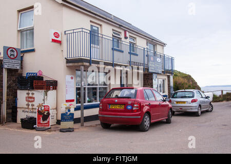 The village post office at Hope Cove, Devon , England, United Kingdom. Stock Photo