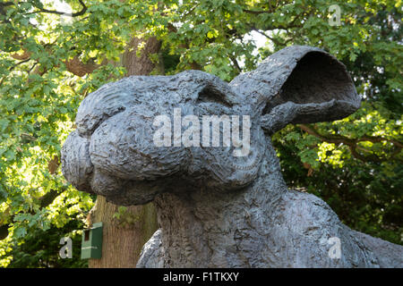 Sophie Ryder at the Yorkshire Sculpture Park ( YSP ) in West Bretton, Wakefield West Yorkshire England UK Stock Photo