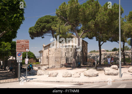 The Archaeological Park in Syracuse, Parco Archeologico della Neapolis, Siracusa  Sicily, Italy Stock Photo