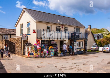 The village post office at Hope Cove, Devon , England, United Kingdom. Stock Photo