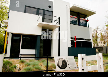 UNESCO Rietveld Schroder House - Utrecht - Netherlands Stock Photo