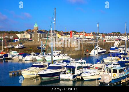 St Sampson's Marina, St. Sampson, Guernsey, Channel Islands Stock Photo