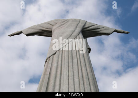 Corcovado Hill in Rio de Janeiro, Brazil Stock Photo