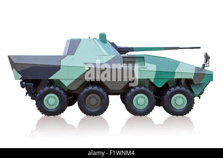 russian Infantry fighting vehicle with 57-mm automatic gun Stock Photo