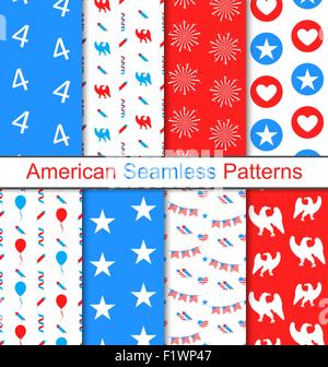 Flag garland. Repeating party bunting pattern. Triangle celebration ...