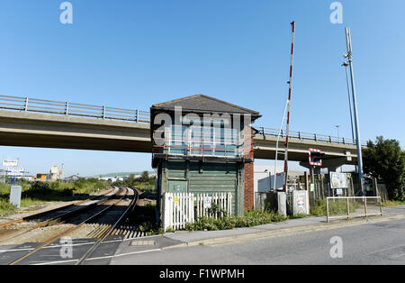 Newhaven Town Railway Station, East Sussex, GB, United Kingdom, England ...