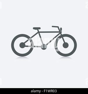 bicycle icon Stock Vector