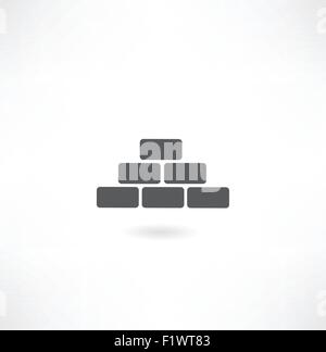 old brick icon doodle illustration Stock Vector Image & Art - Alamy