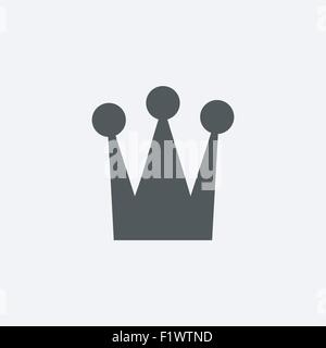 crown icon Stock Vector