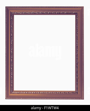 vintage frame isolated on the white background Stock Photo - Alamy