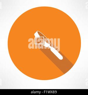 Folders icon, flat style Stock Vector Image & Art - Alamy