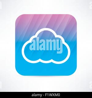 cloud icon Stock Vector