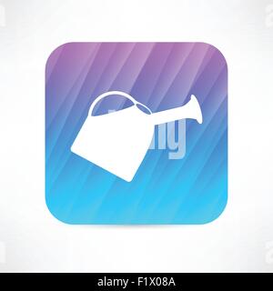 watering can icon Stock Vector