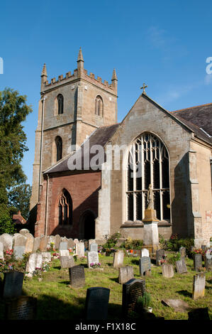 St. Marys church Kempsey Worcestershire England UK Stock Photo - Alamy