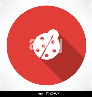 cute ladybug icon - vector illustration Stock Vector Image & Art - Alamy