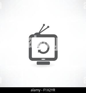 Retro tv Stock Vector