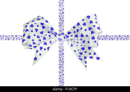 ribbon bow isolated on white background Stock Photo - Alamy
