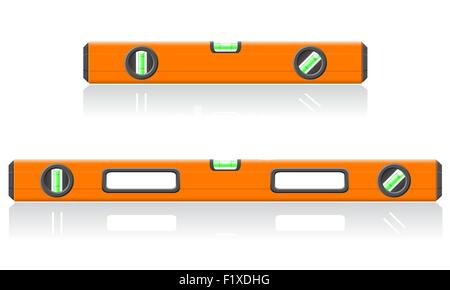 tool level vector illustration isolated on white background Stock Vector