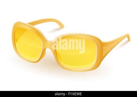women sunglasses vector illustration isolated on white background Stock Vector