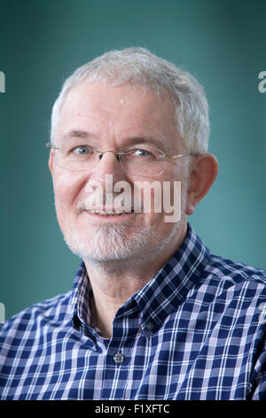 James McGonigal, English Professor and editor, at the Edinburgh International Book Festival 2015. Edinburgh, Scotland. 20th August 2015 Stock Photo