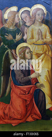 Unknown Italian painter: Angels, Old Masters Collection, Croatian Academy of Sciences in Zagreb, Croatia Stock Photo