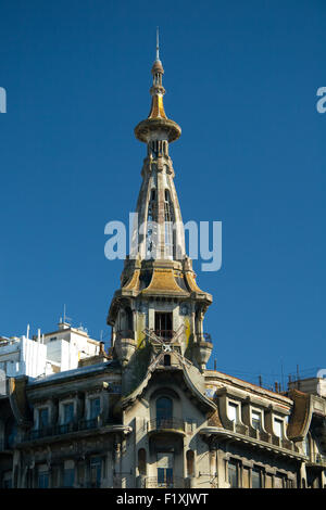 The Confiteria El Molino, an art nouveau style coffeehouse located in front of the Argentine National Congress in Buenos Aires, Stock Photo