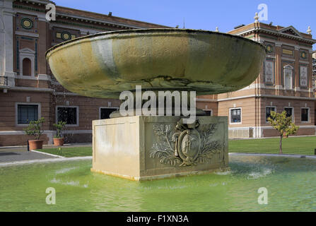 Picture Gallery and the Vatican Gardens. Vatican Museums. The Vatican, Rome, Italy. Stock Photo