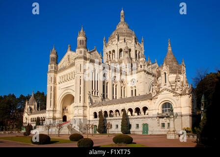 France, Calvados, Pays d'Auge, Honfleur, Sainte Therese Basilica Stock Photo