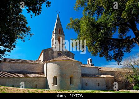 France, Var, Cistercian Abbey of Thoronet Stock Photo