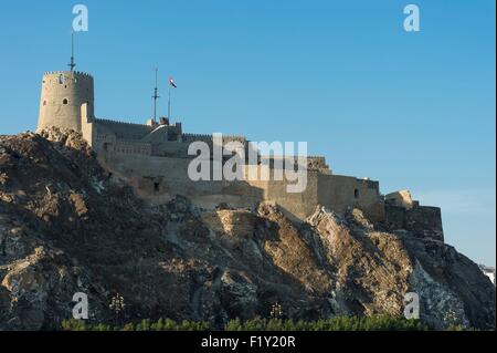 oman Portuguese fort muscat Stock Photo - Alamy