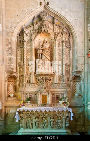 France, Charente Maritime, Saintonge region, Saintes, cathedral Saint Peter Stock Photo
