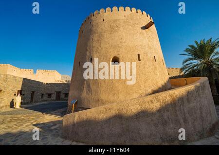 Oman, Khasab, Musandam, fort from 17th century, and museum Stock Photo