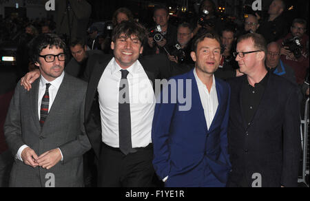 London, UK. 8th Sep, 2015. Blur attends the GQ Men Of The Year Awards at The Royal Opera House. Credit:  Ferdaus Shamim/ZUMA Wire/Alamy Live News Stock Photo