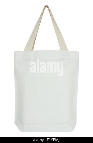 White Canvas Tote Bag on Rustic Wooden Wall Stock Photo - Alamy