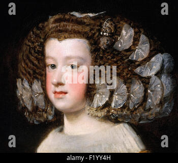 Diego Velázquez - María Teresa (1638 1683), Infanta of Spain Stock Photo